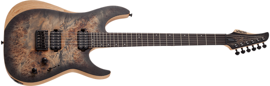 Schecter Reaper-6 Satin Charcoal Burst Electric Guitar - CBN Music Warehouse