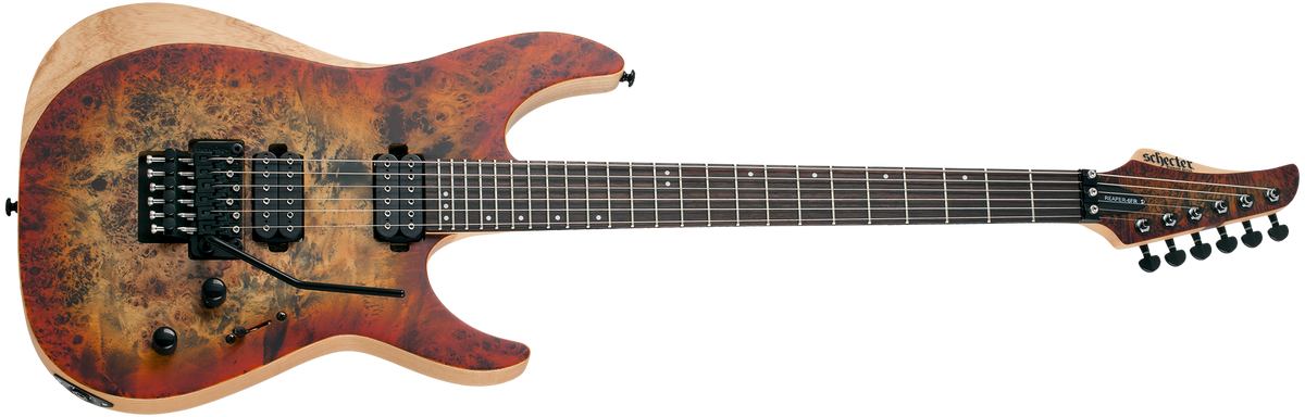 Schecter Reaper-6 FRSatin Inferno Burst (SIB) - CBN Music Warehouse