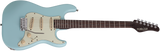 Nick Johnston USA Signature Nitro Finish Wembley “Atomic Frost” Nitro w/ case - CBN Music Warehouse