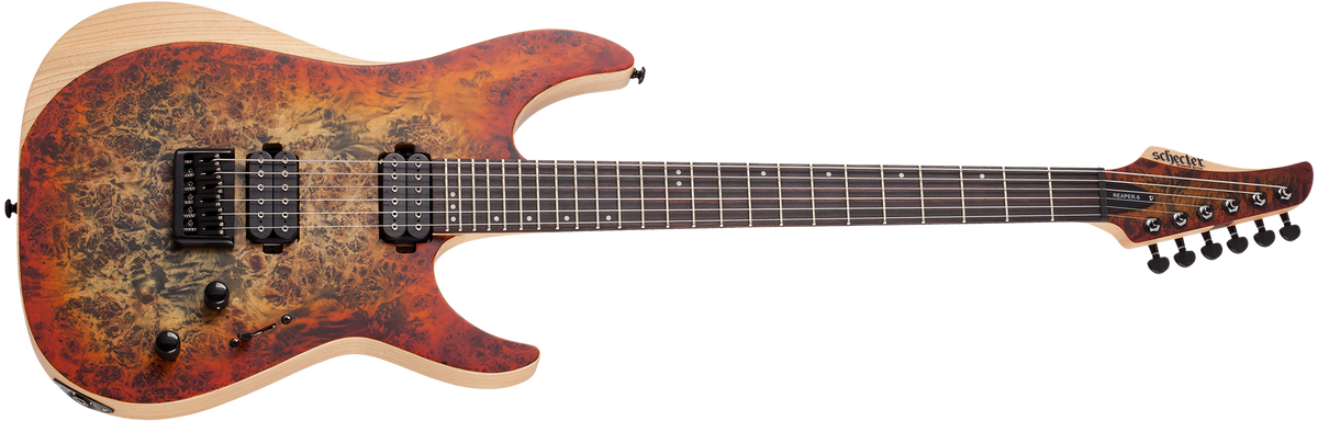 Schecter Reaper-6 Satin Inferno Burst - CBN Music Warehouse
