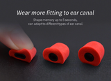 KZ Noise Isolation Memory Foam Ear tips - 3 Pairs L M S Size Replacement Earbuds for KZ In-Ear Earphones - Black - CBN Music Warehouse