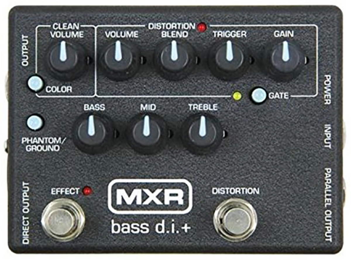 MXR M80 Bass Direct Box with Distortion Guitar Effects Pedal - CBN Music Warehouse