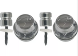 Fender F Strap Lock Chrome - CBN Music Warehouse