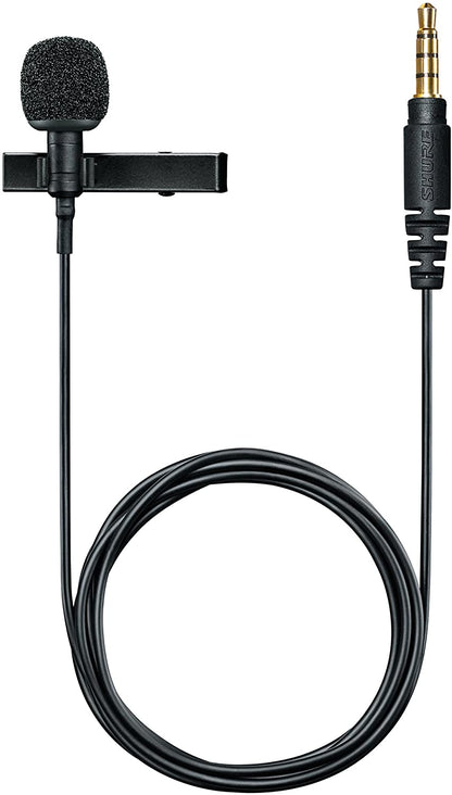 Shure MVL Lavalier Condenser Microphone for iOS and Android - CBN Music Warehouse