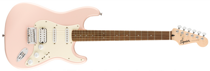 Squier by Fender Bullet® Stratocaster® Electric Guitar HT HSS ShellPink - CBN Music Warehouse