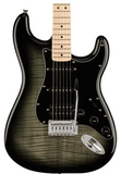 Squier Affinity Series Stratocaster Electric Guitar - Black Burst with Maple Fingerboard - CBN Music Warehouse