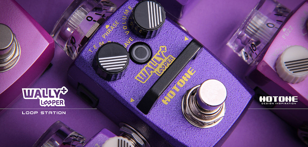 Hotone Skyline Wally+ Deluxe Looper Stompbox Pedal - CBN Music Warehouse