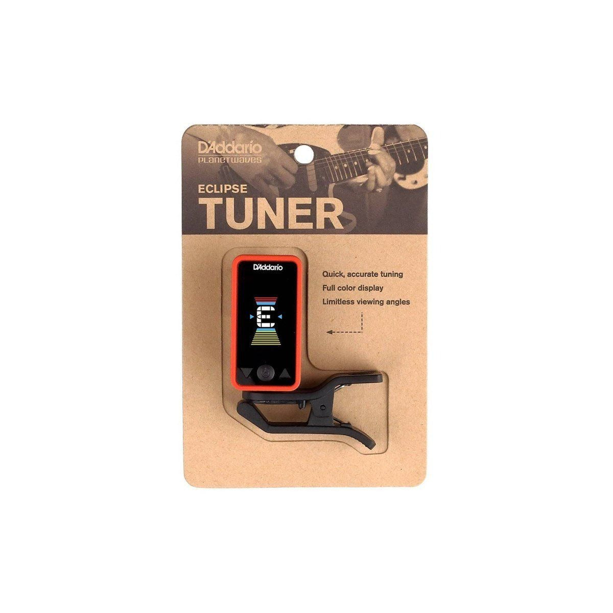 D'Addario Planet Waves Eclipse Headstock Tuner PW-CT-17RD Red - CBN Music Warehouse