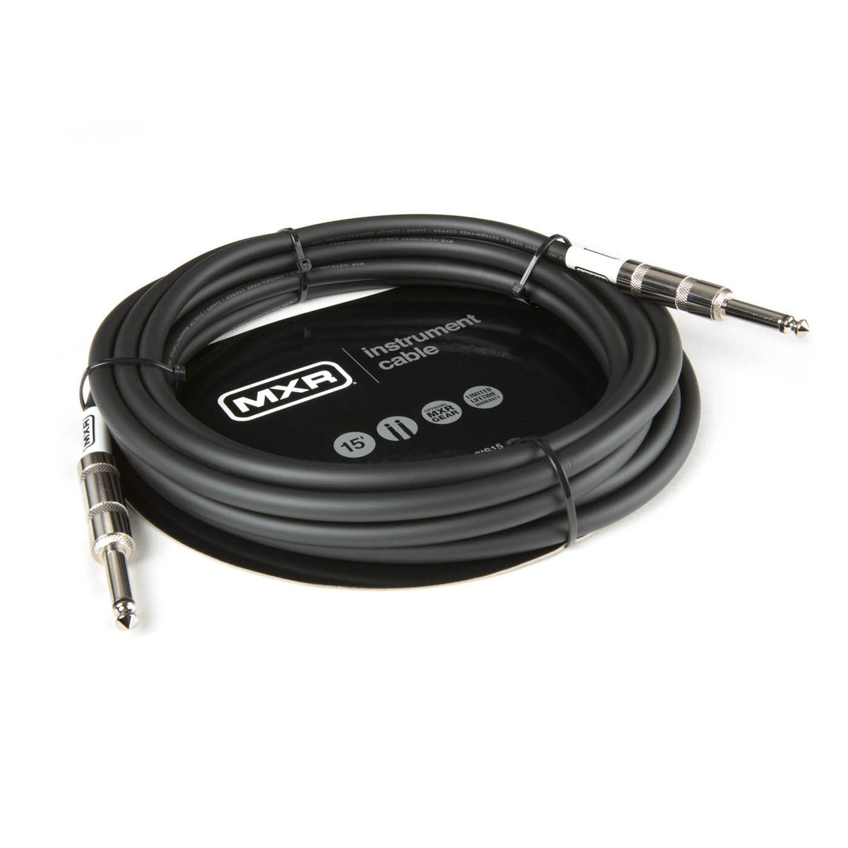 MXR DCIS15 Standard Straight to Straight Instrument Cable - 15 foot - CBN Music Warehouse