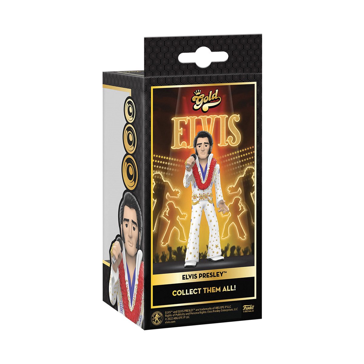Funko Gold Elvis Presley 5-Inch Vinyl Figure - CBN Music Warehouse