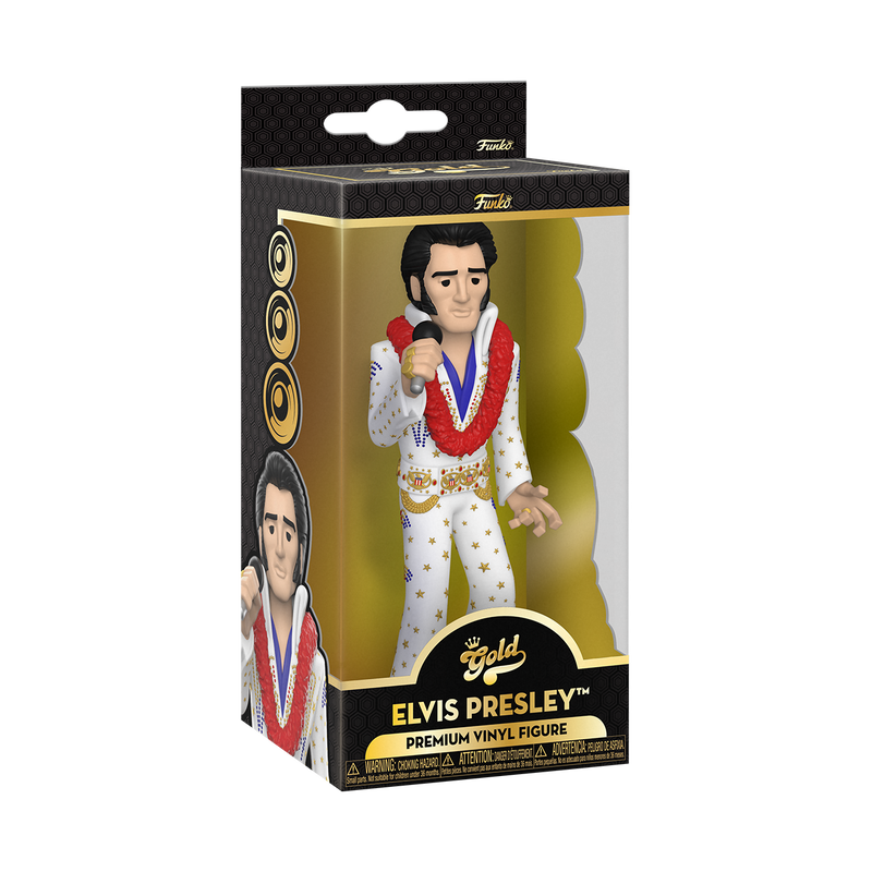 Funko Gold Elvis Presley 5-Inch Vinyl Figure - CBN Music Warehouse