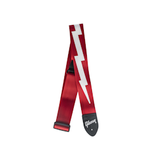 Gibson lightning bolt seatbelt Red - CBN Music Warehouse