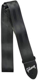 Gibson the seatbelt guitar strap Black - CBN Music Warehouse