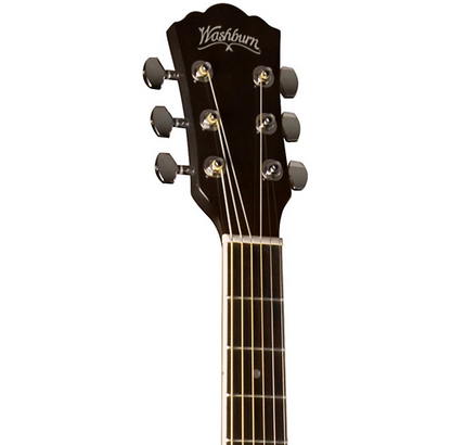 Washburn WA90CE Dreadnought Acoustic Electric Guitar Vintage Sunburst - CBN Music Warehouse