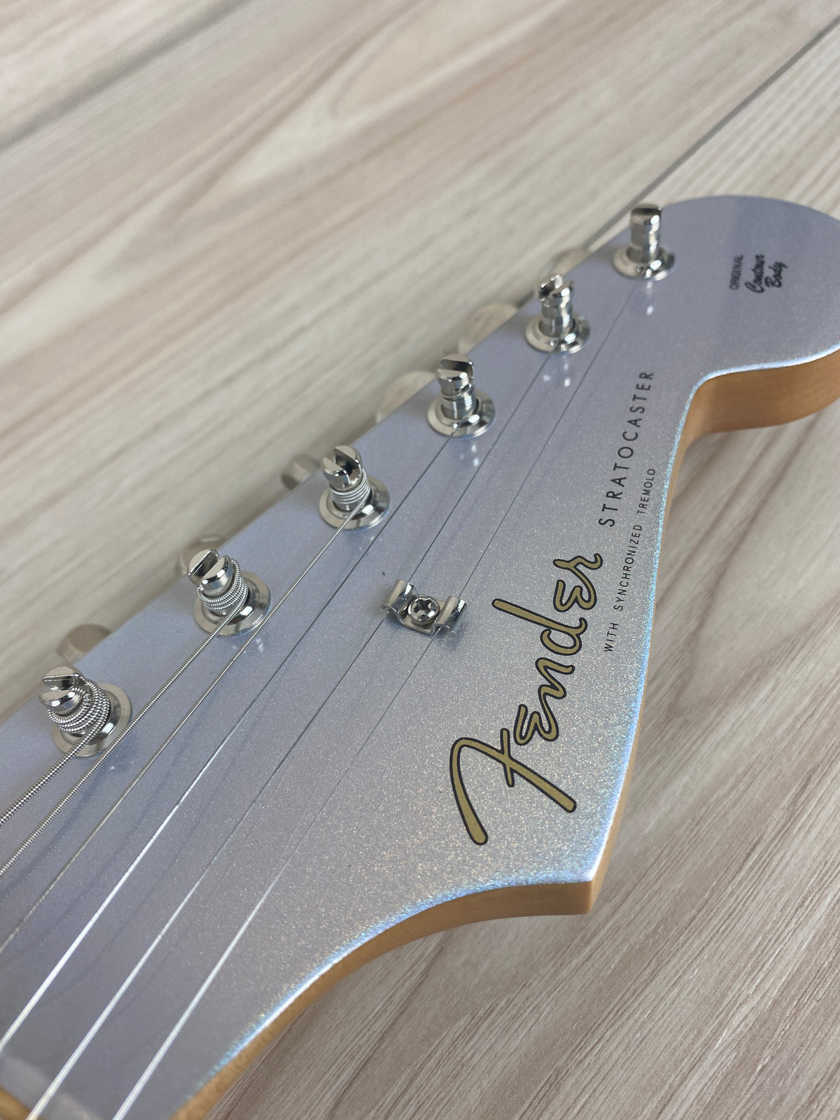 Fender H.E.R. Stratocaster Electric Guitar - Chrome Glow - CBN Music Warehouse