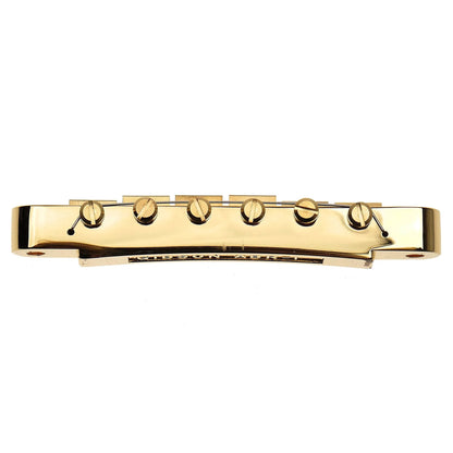 Gibson Accessories ABR-1 Tune-O-Matic Bridge w/Full Assembly - Gold - CBN Music Warehouse