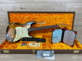 Fender Custom Shop '61 Stratocaster Heavy Relic Electric Guitar Super Faded Aged 3-Color Sunburst - CBN Music Warehouse