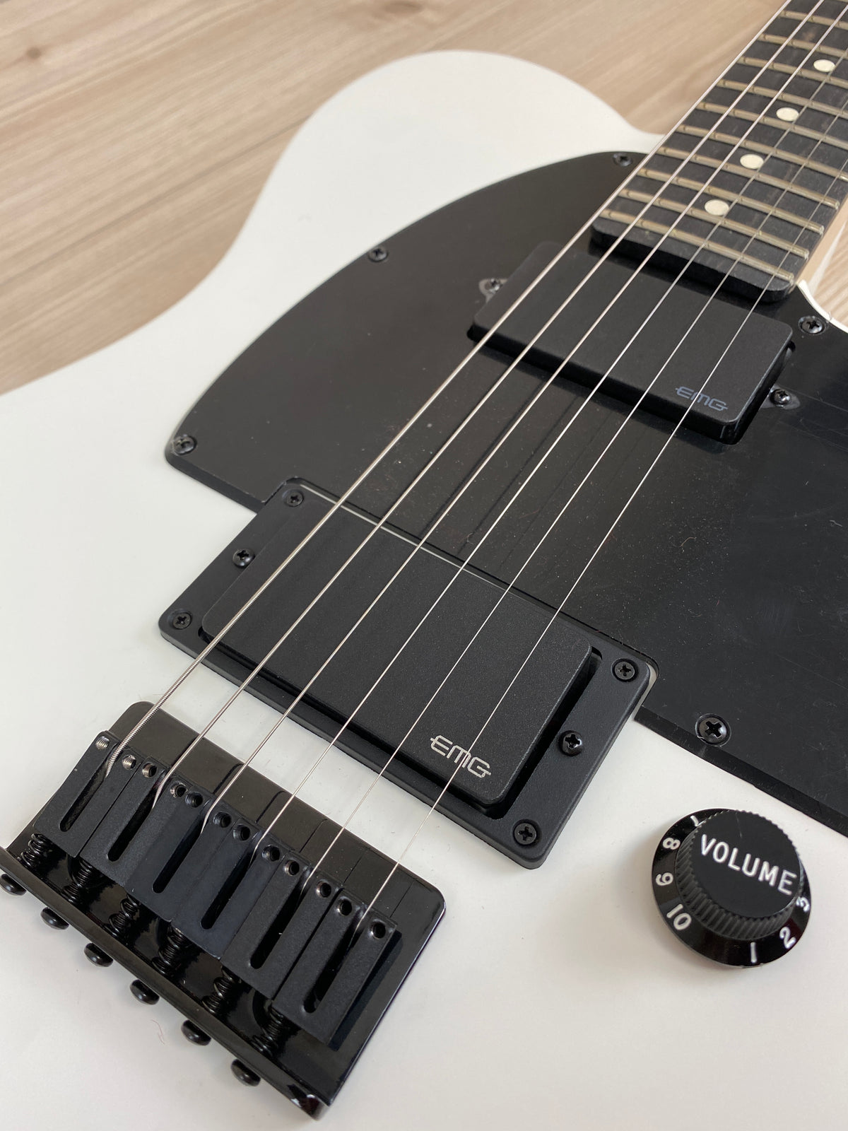 Fender Jim Root Telecaster HH - White with Ebony Fingerboard - CBN Music Warehouse
