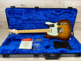 Fender 75th Anniversary Commemorative Telecaster Electric Guitar, 2-Color Bourbon Burst - CBN Music Warehouse