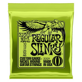Ernie Ball 2221 Regular Slinky Nickel Wound Electric Guitar Strings - .010-.046 - CBN Music Warehouse