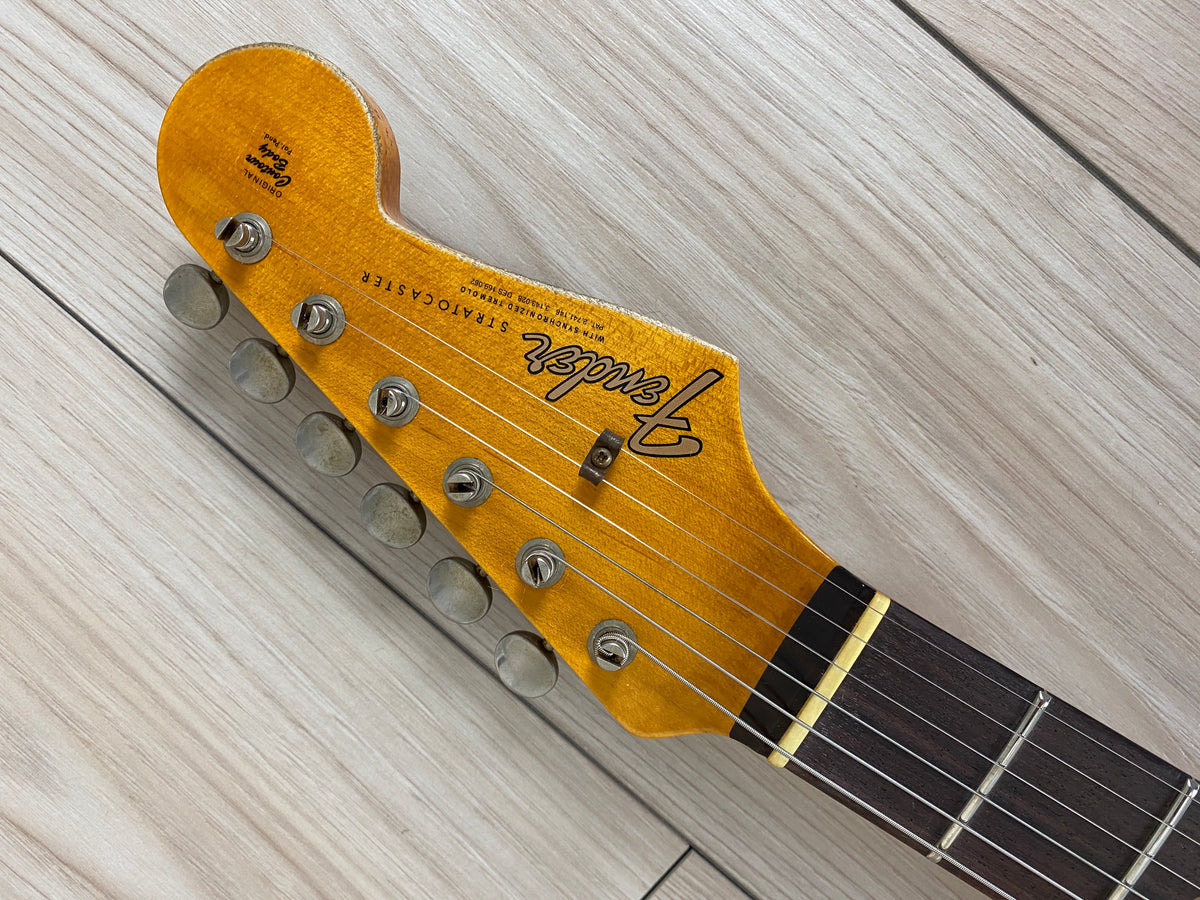 Fender Custom Shop '61 Stratocaster Heavy Relic Electric Guitar Super Faded Aged 3-Color Sunburst - CBN Music Warehouse