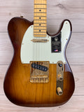 Fender 75th Anniversary Commemorative Telecaster Electric Guitar, 2-Color Bourbon Burst - CBN Music Warehouse
