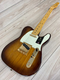 Fender 75th Anniversary Commemorative Telecaster Electric Guitar, 2-Color Bourbon Burst - CBN Music Warehouse