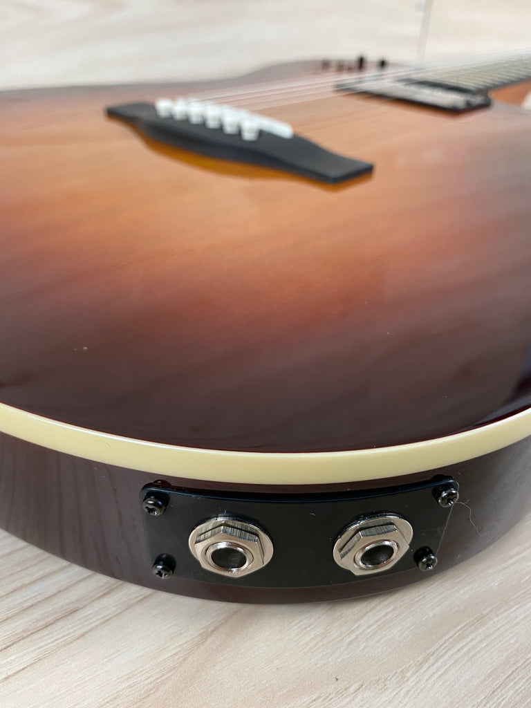 Godin A6 Ultra - Cognac Burst High-gloss Guitar – CBN Music Warehouse