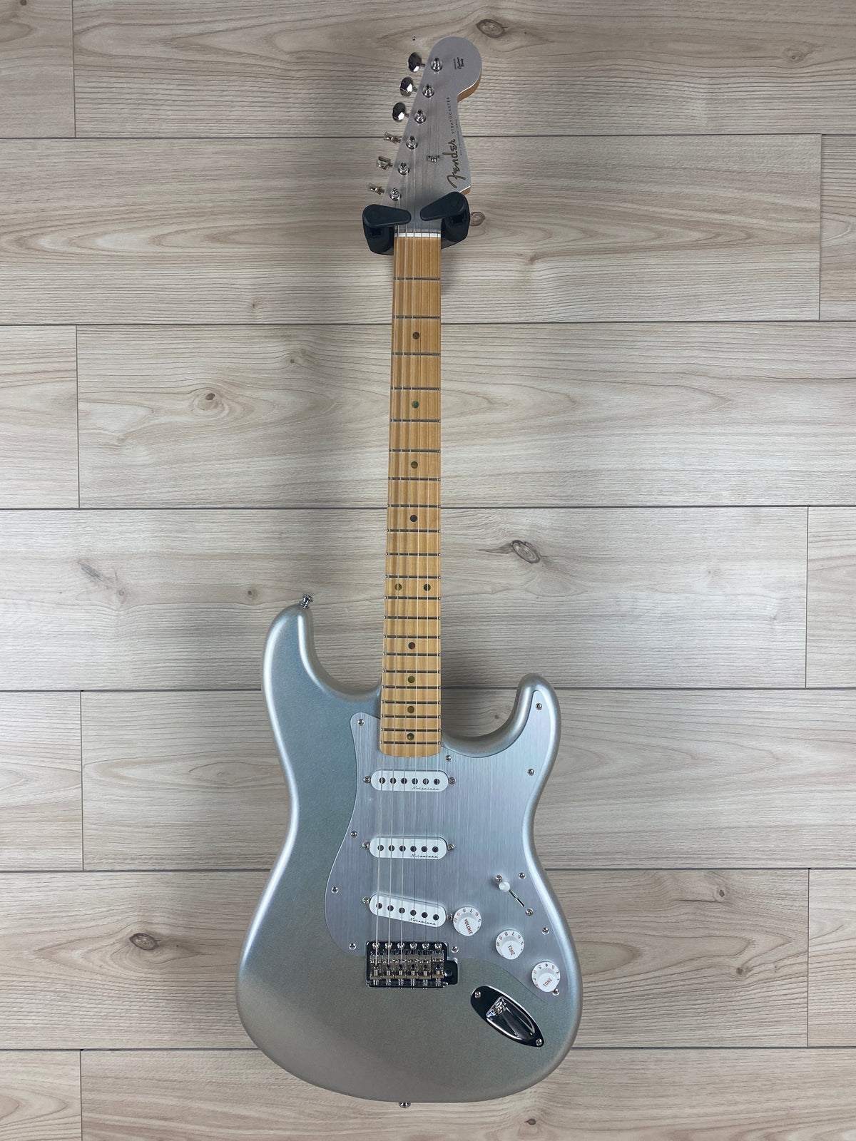 Fender H.E.R. Stratocaster Electric Guitar - Chrome Glow - CBN Music Warehouse