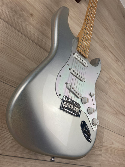 Fender H.E.R. Stratocaster Electric Guitar - Chrome Glow - CBN Music Warehouse