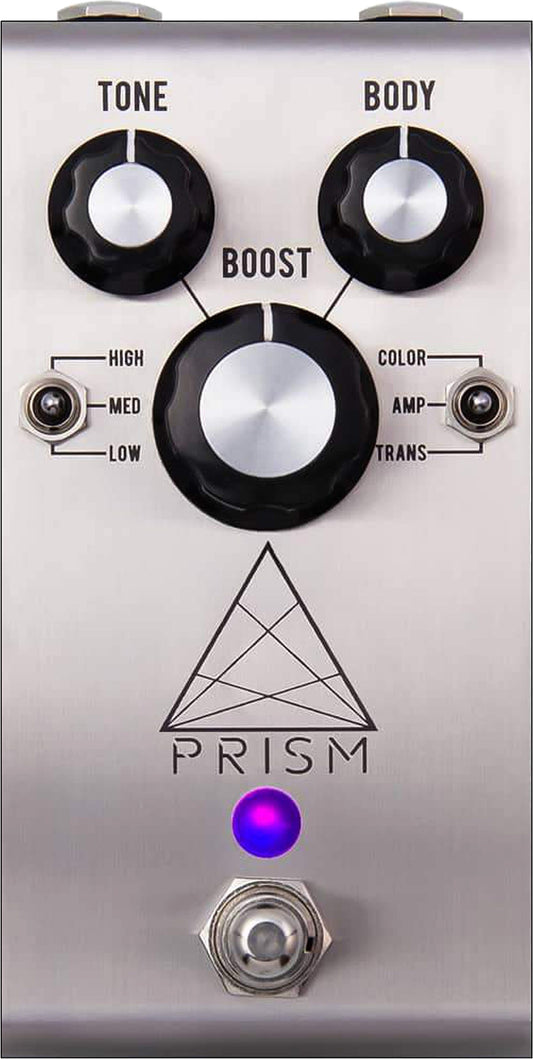 Jackson Audio PRISM Boost, Buffer, and EQ Pedal - Stainless Steel - CBN Music Warehouse
