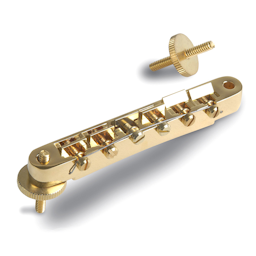 Gibson Accessories ABR-1 Tune-O-Matic Bridge w/Full Assembly - Gold - CBN Music Warehouse