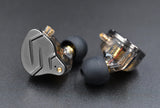 KZ ZSN Pro BUNDLE - in Ear Earphones (No Mic, Grey) + Genuine KZ ABS Case - CBN Music Warehouse