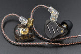 KZ ZSN Pro BUNDLE - in Ear Earphones (No Mic, Grey) + Genuine KZ ABS Case - CBN Music Warehouse