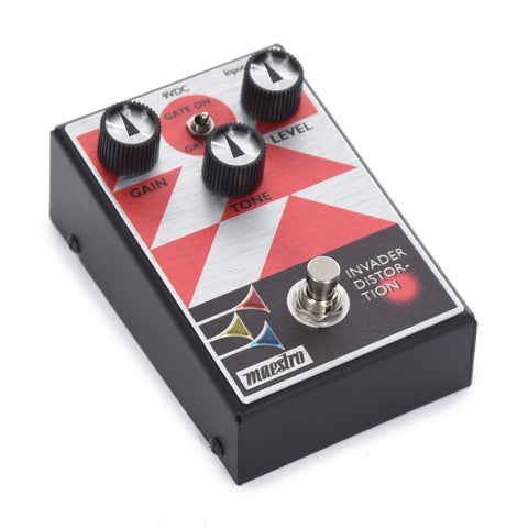 maestro pedals Maestro Invader Distortion Effects Pedal
