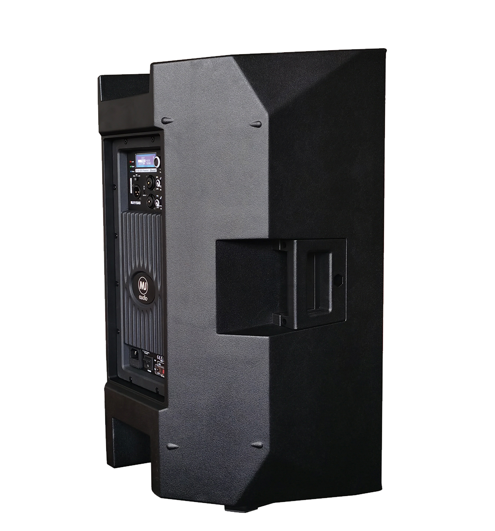 MJ Audio MJ112AS 1000W 12 inch Powered Speaker with Bluetooth