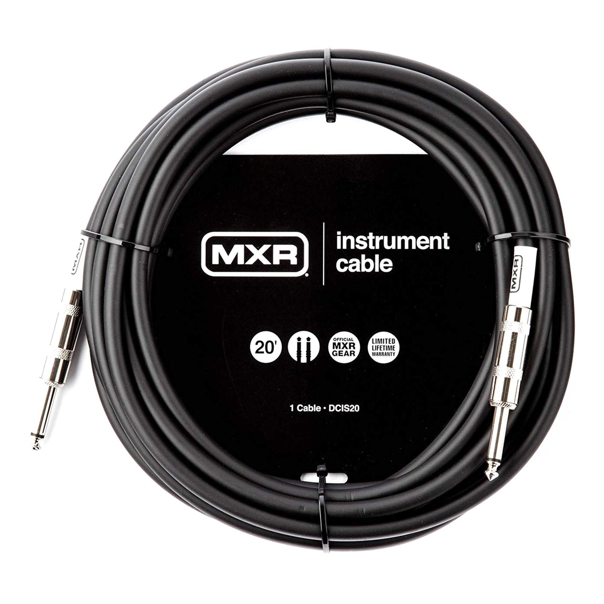 MXR DCIS20 Standard Straight to Straight Instrument Cable - 20 foot