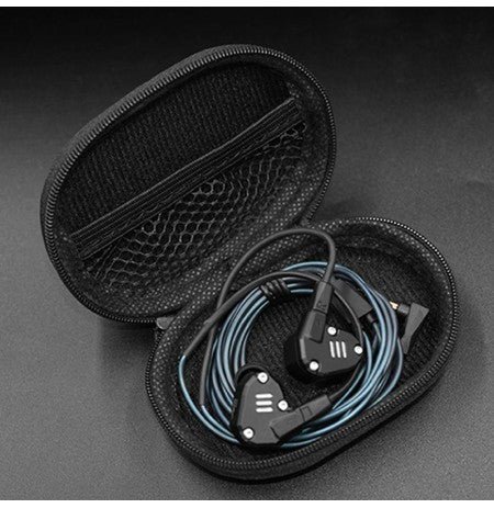 KZ Portable Oval Case for in ear Earphone (Black) - CBN Music Warehouse