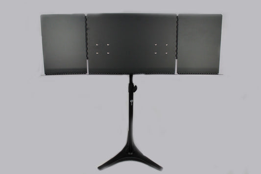 MJ Audio DF048 Metal Sheet heavy duty Music Stand - Black - CBN Music Warehouse