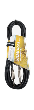 Roxtone SGJJ100 Straight to Straight Instrument Cable - 10 foot