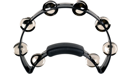RhythmTech RT1210 Solo Tambourine, Black - CBN Music Warehouse