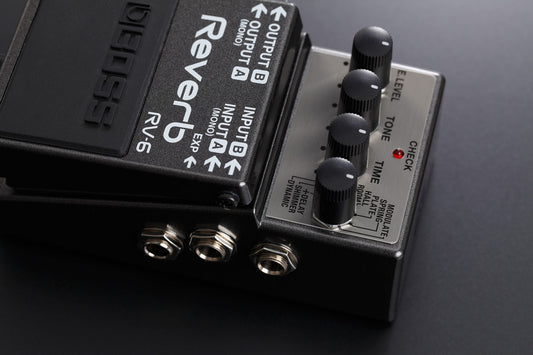 Boss RV-6 Reverb Effect Guitar Pedal - CBN Music Warehouse
