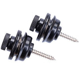 Marvel Strap Lock System for Guitar Strap (pair) - Black - CBN Music Warehouse